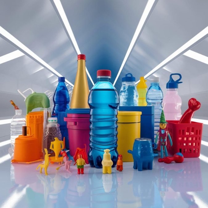 Peças plásticas moldadas por injeção